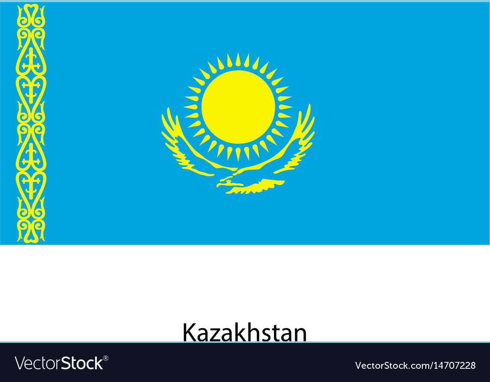 Kazakhstan flag