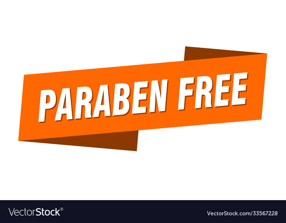 Paraben freies Banner Vorlage Band-Labelzeichen