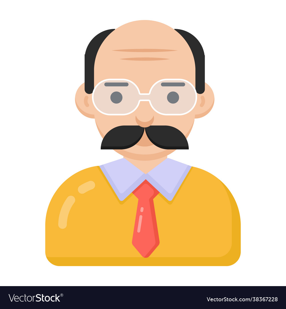 Professor Royalty Free Vector Image - VectorStock