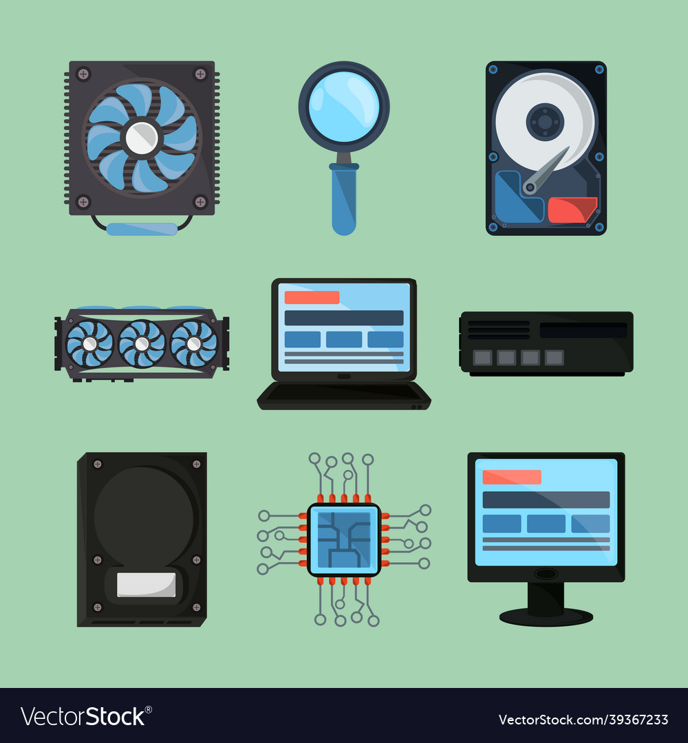 Computer hardware components