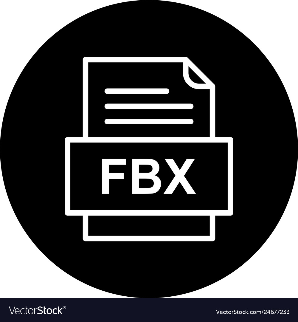 Fbx file document icon