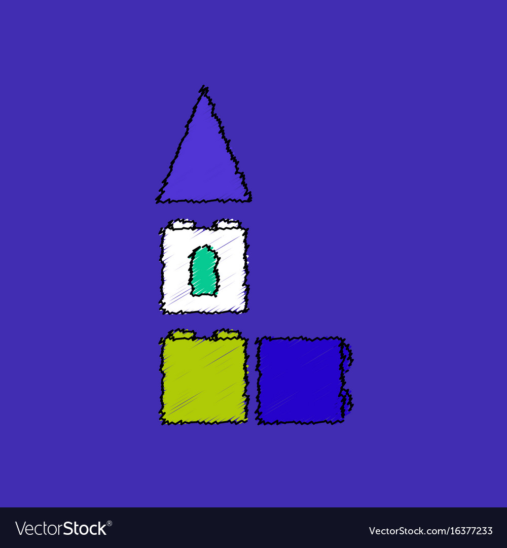 Flat shading style icon children constructor
