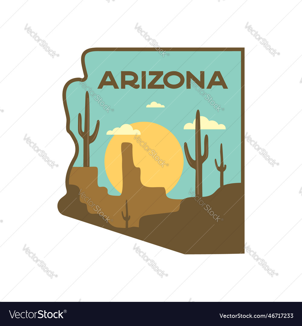 Retro camping badge featuring wilderness-themed Vector Image