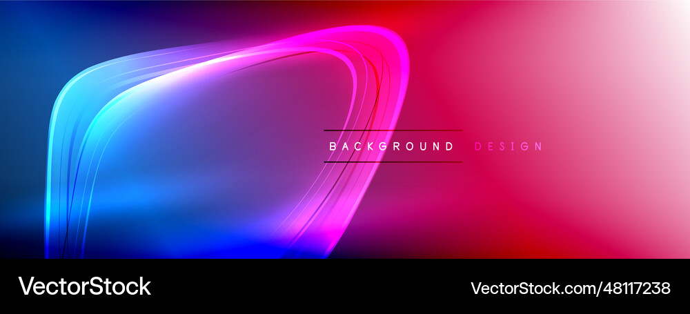 Abstract background - liquid transparent Vector Image