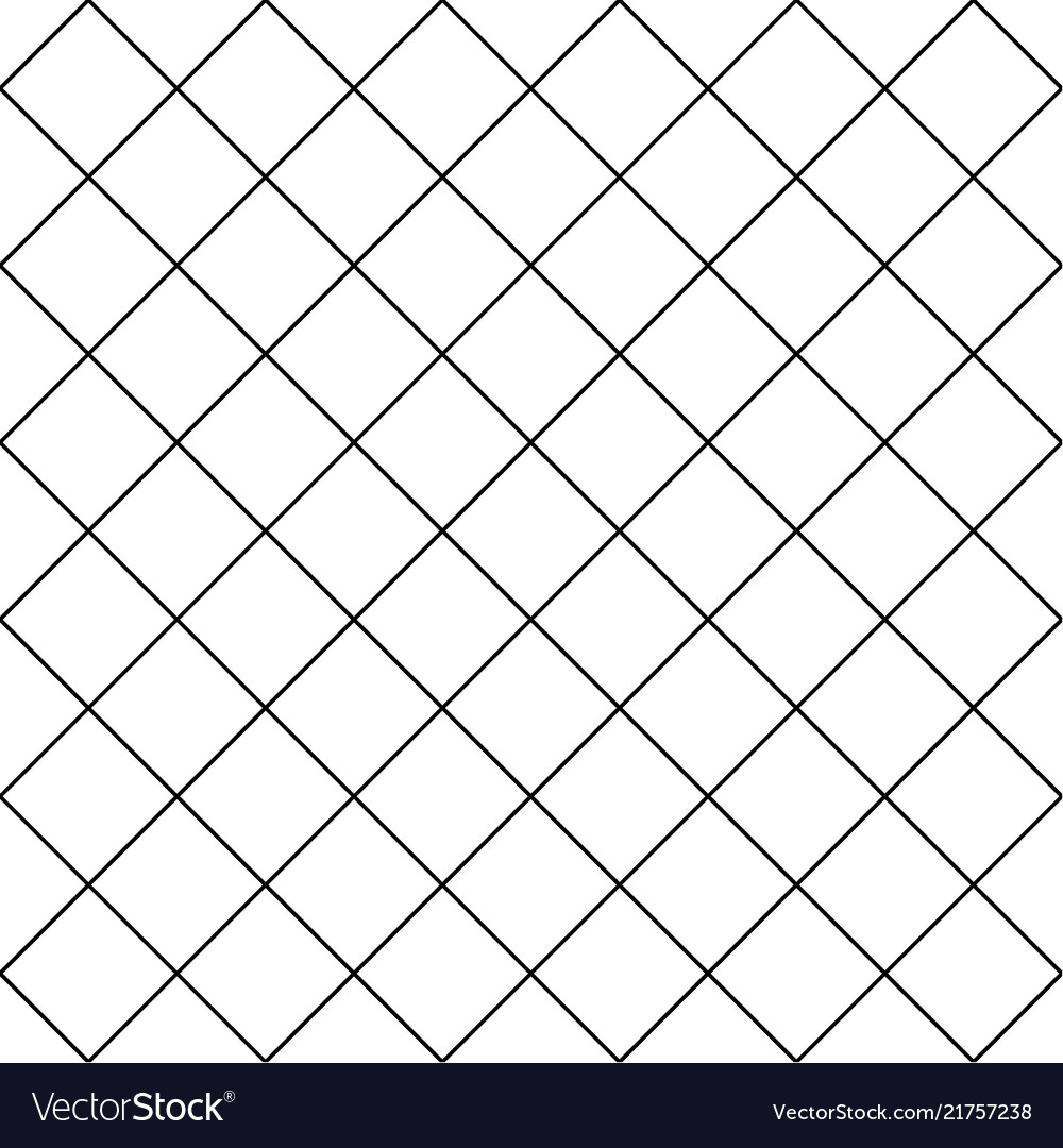 cell-grid-with-diagonal-lines-seamless-background-vector-image