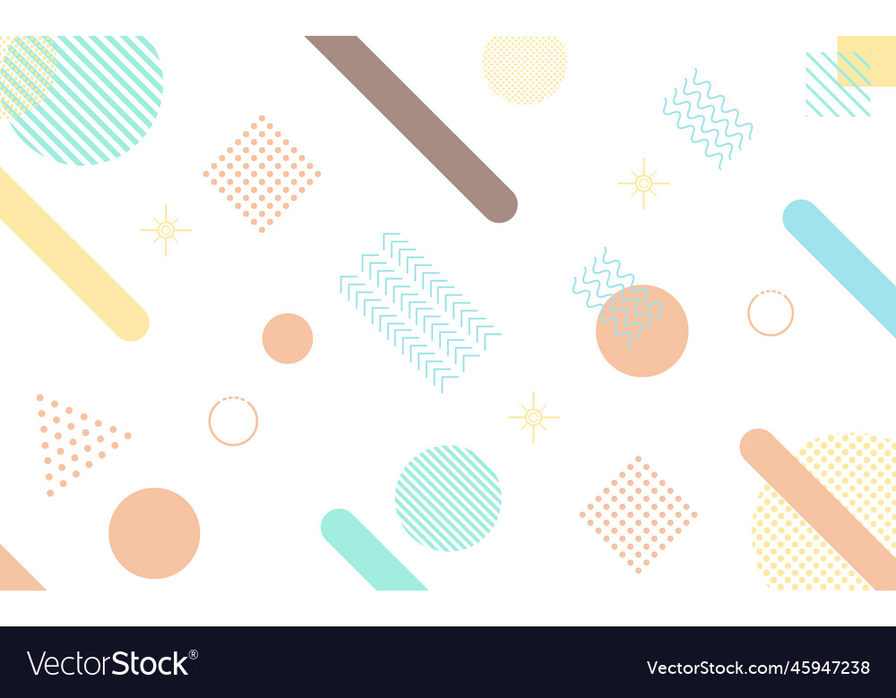 Geometric seamless pattern with polka dots
