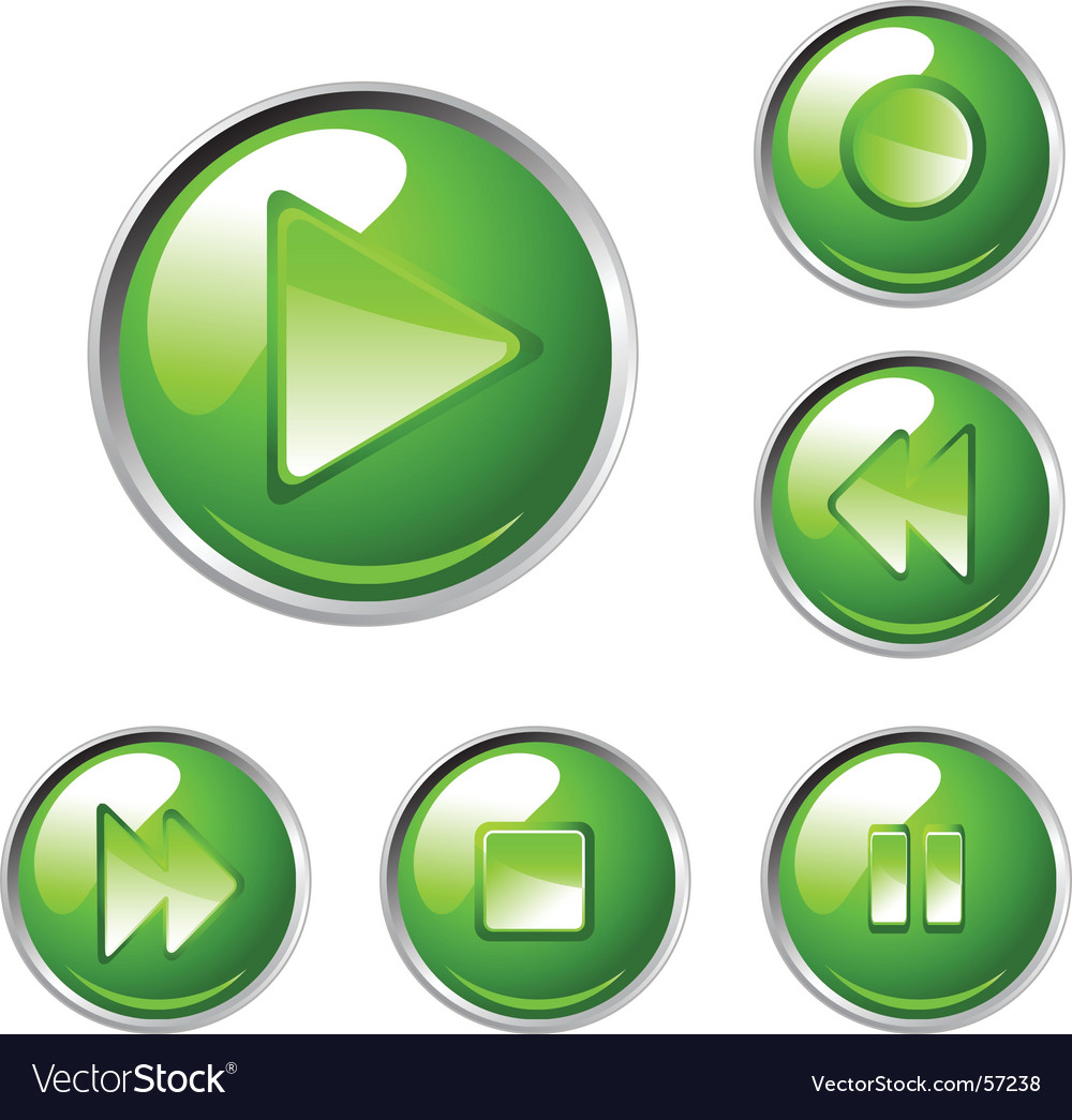 Modern Button Icons