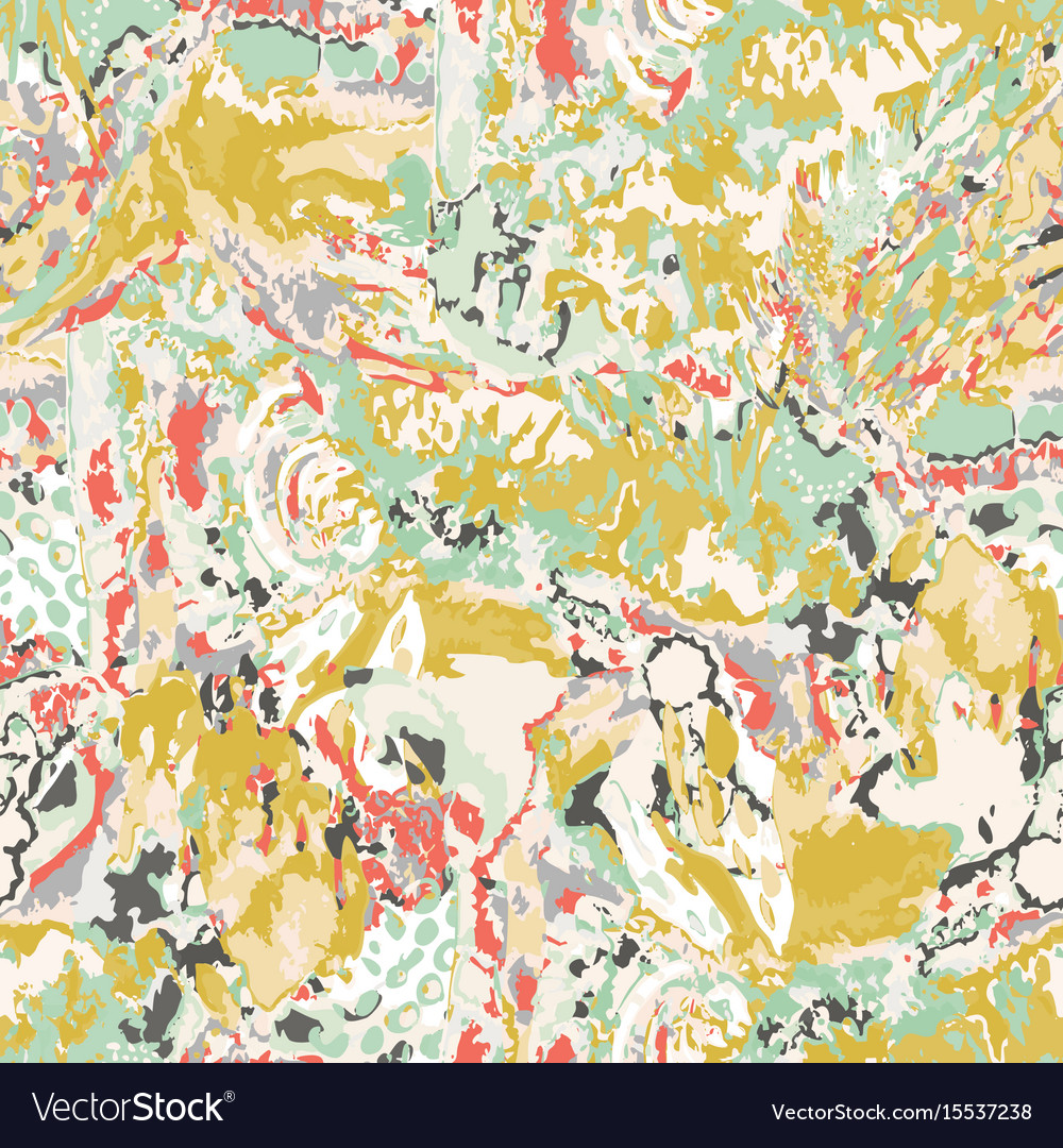 Watercolor seamless patchwork pattern Royalty Free Vector