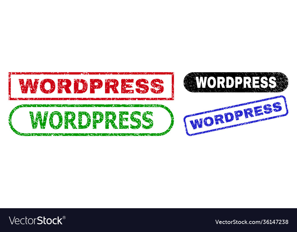 Wordpress rectangle stamps using unclean texture