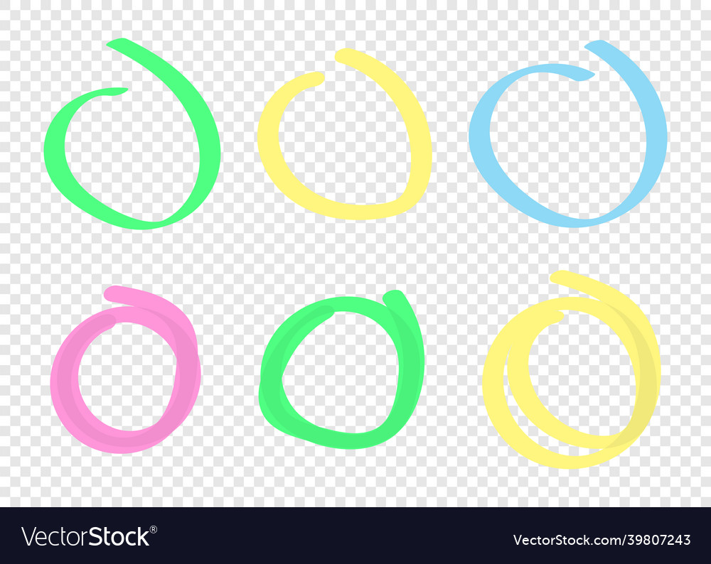 Flat round marker background for your web design vector image Flat round marker background for your web design