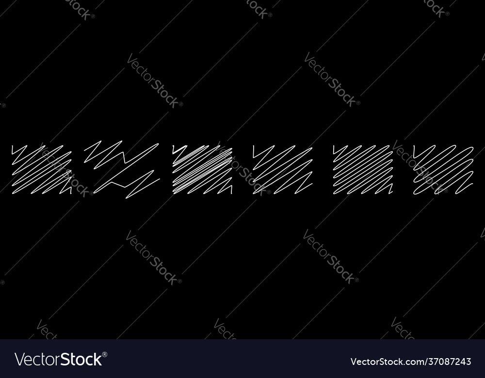 Squiggle scrawl curvy lines rectangular element Vector Image Squiggle scrawl curvy lines rectangular element