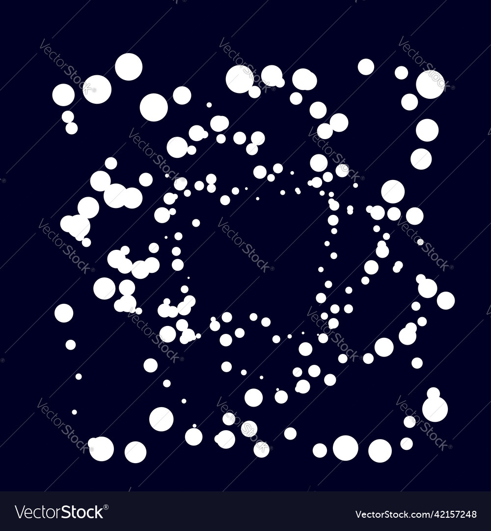 Circles random scattered shapes element Vector Image Circles random scattered shapes element