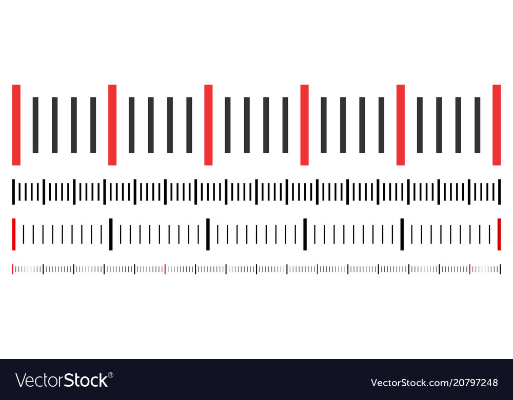 horizontal ruler