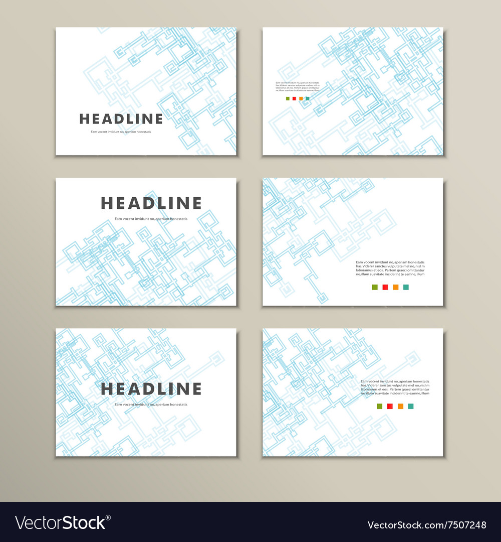 Set abstract pattern background