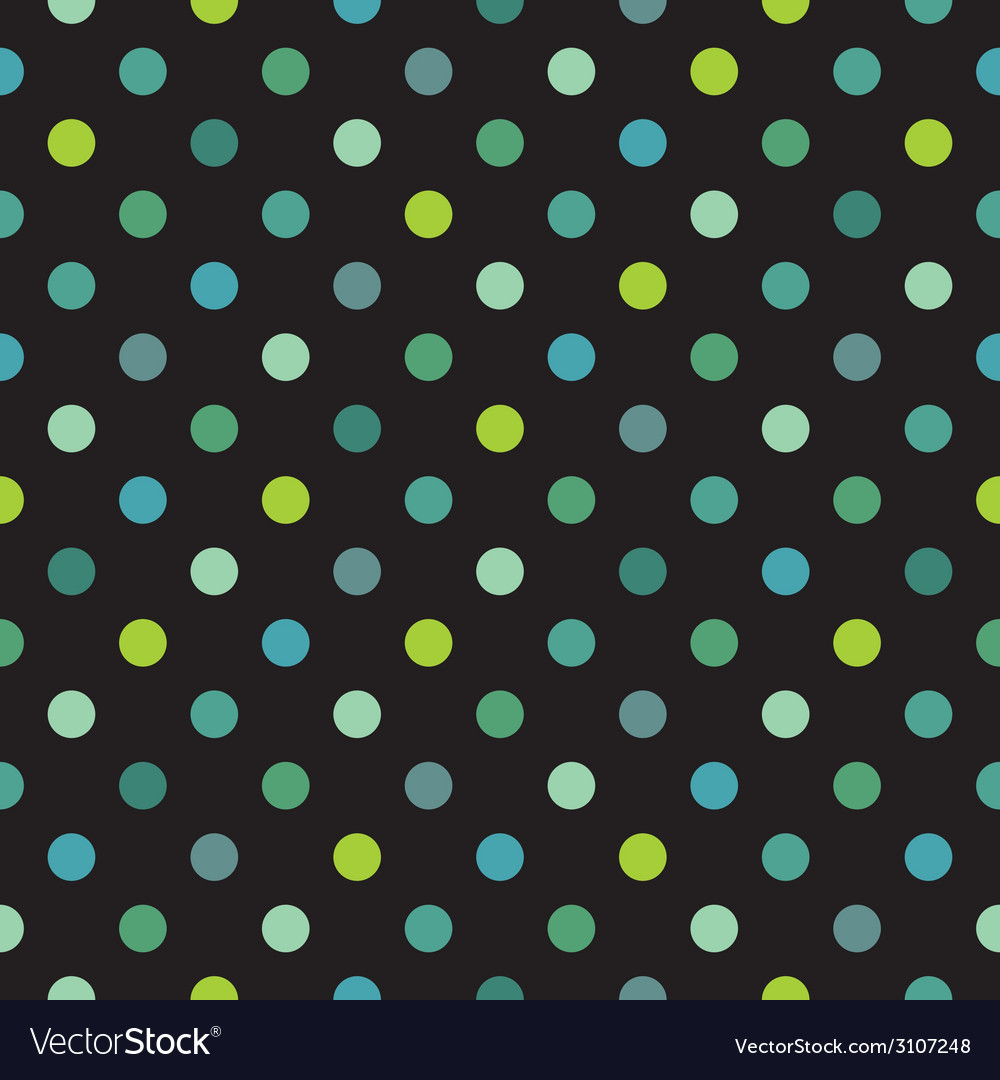 Tile polka dots dark pattern