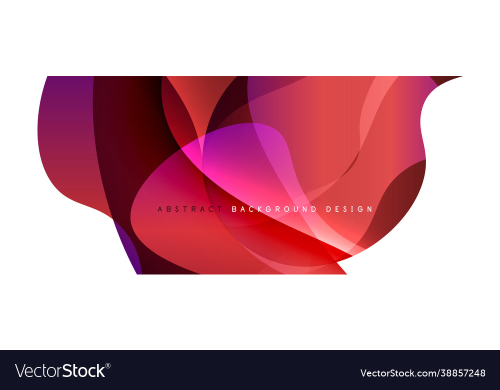 Trendy simple fluid color gradient abstract