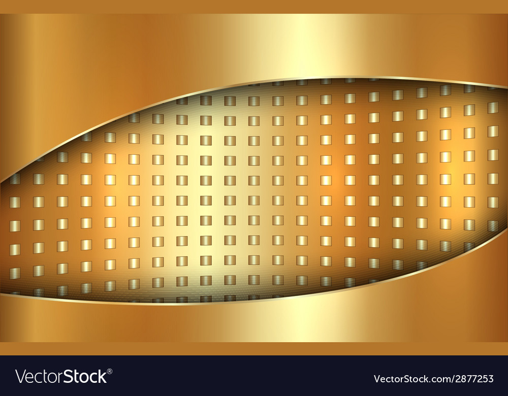 Abstract golden background in tabloid format