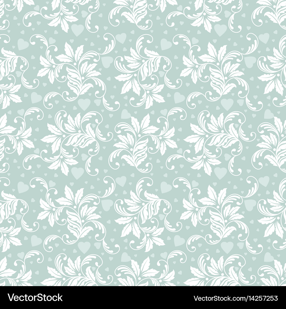 Flower seamless pattern background Royalty Free Vector Image