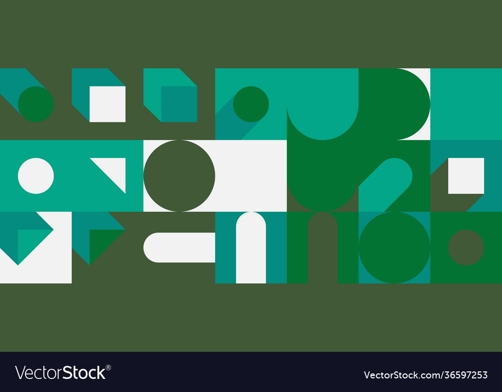 Horizontal abstract pattern design Vector Image Horizontal abstract pattern design