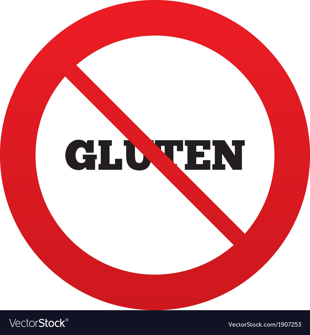 No gluten free sign icon symbol