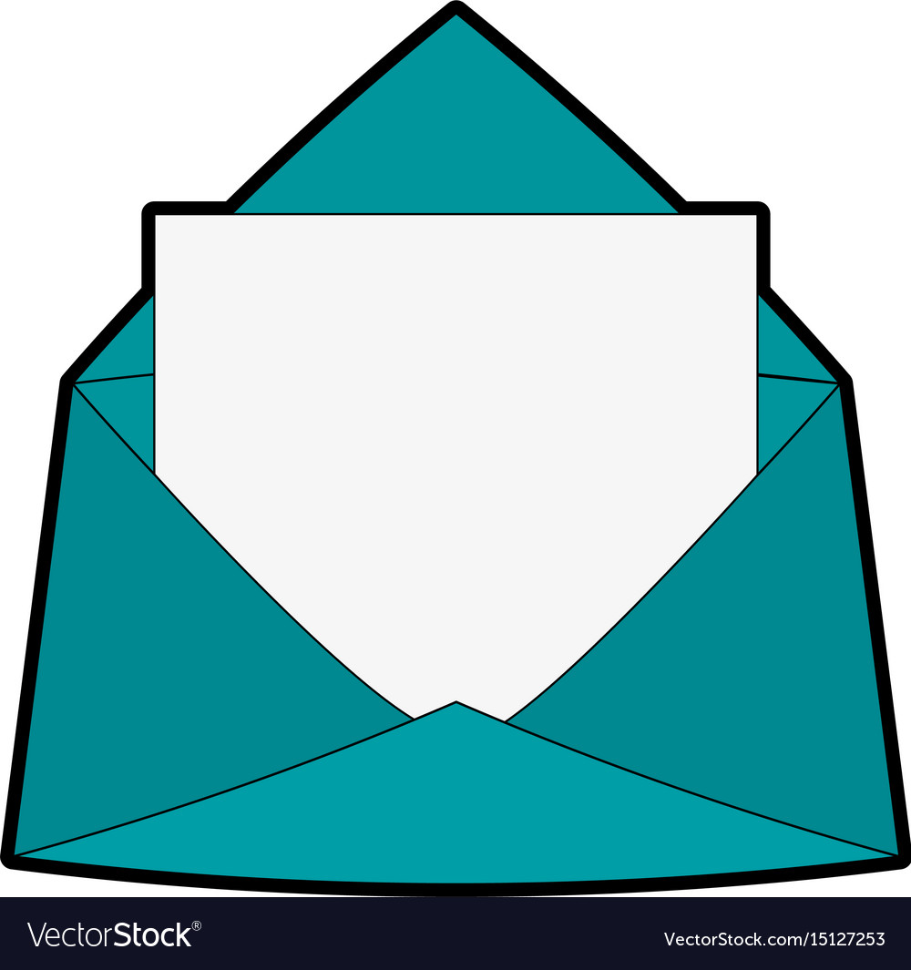 Open message envelope icon image