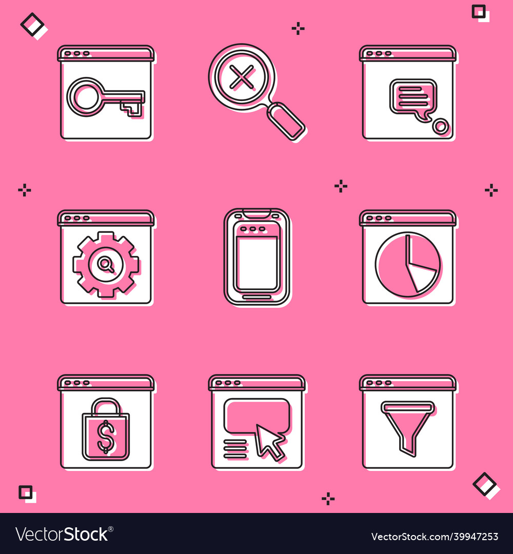 Set secure your site with https new chat messages vector image Set secure your site with https new chat messages