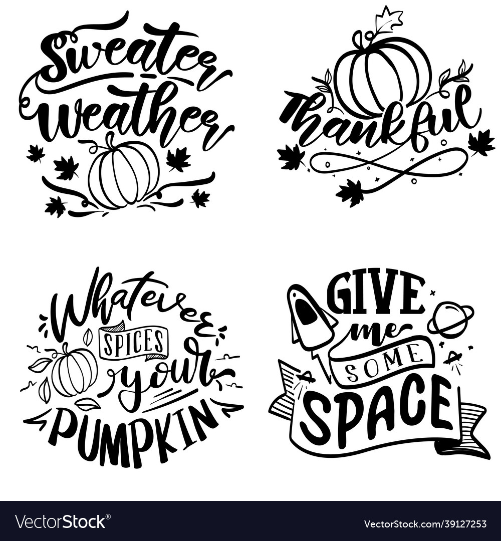 Typography design Royalty Free Vector Image - VectorStock