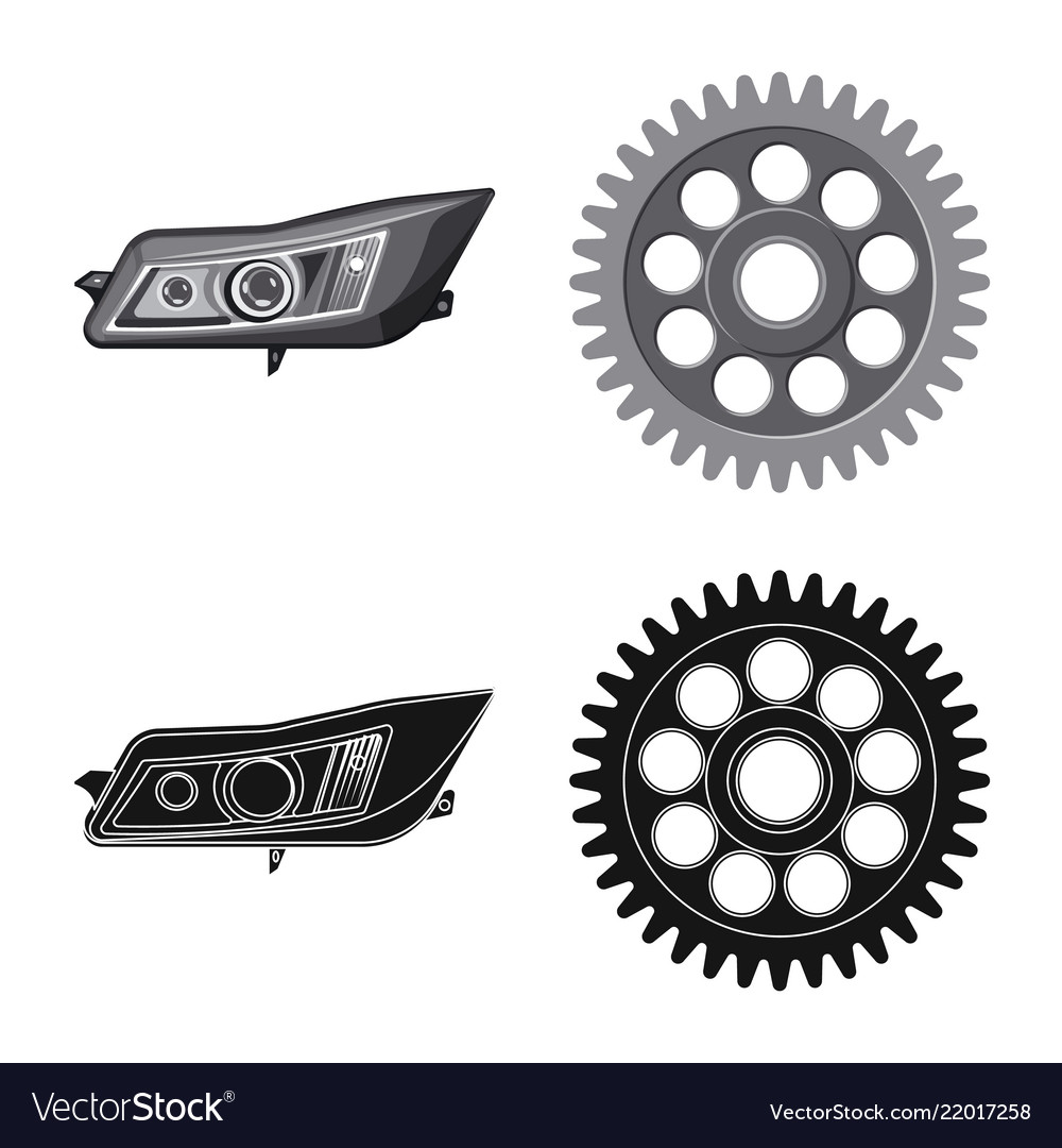 Auto and part sign set