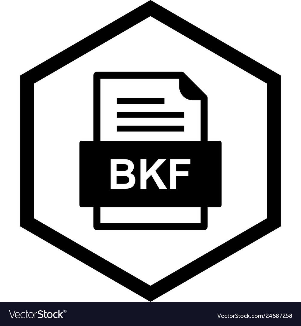 Bkf file document icon