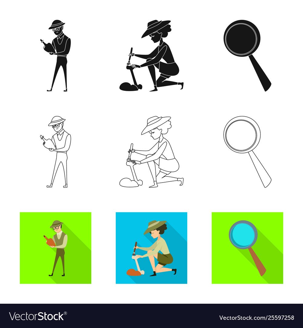 Isolated object story and items logo vector image Isolated object story and items logo