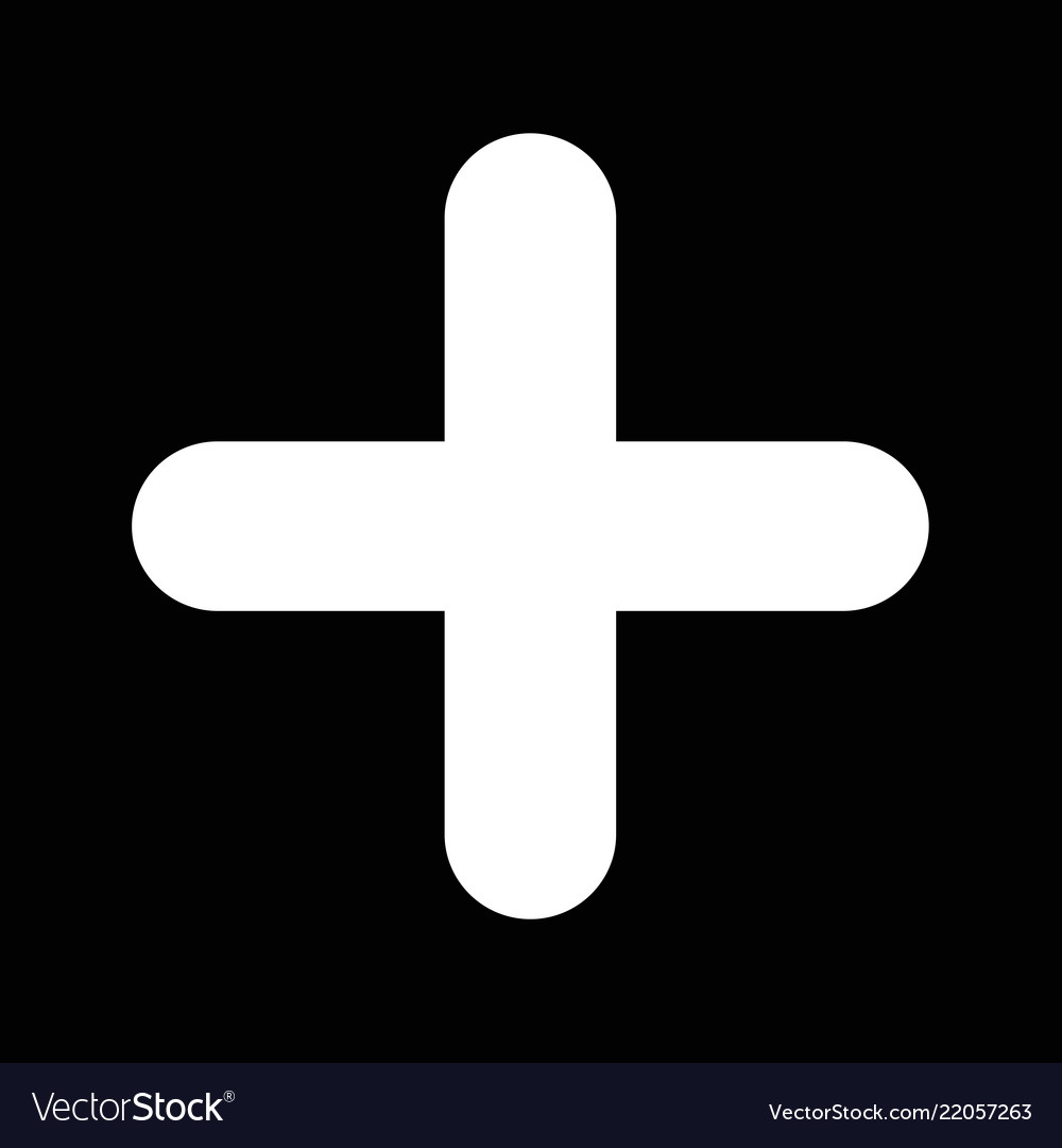 Add plus sign icon design