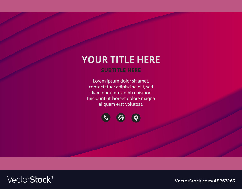Modern gradient background with diagonal lines vector image Modern gradient background with diagonal lines