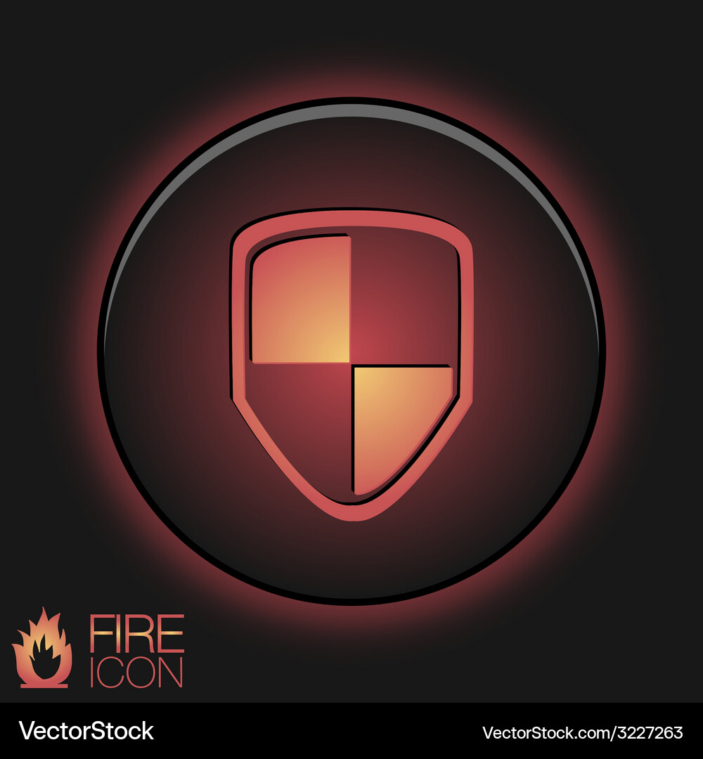 Protect shield icon Royalty Free Vector Image - VectorStock