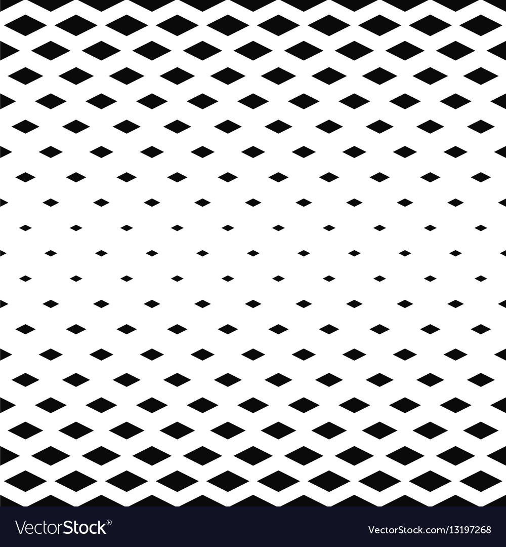 Abstract monochrome rhombus pattern background