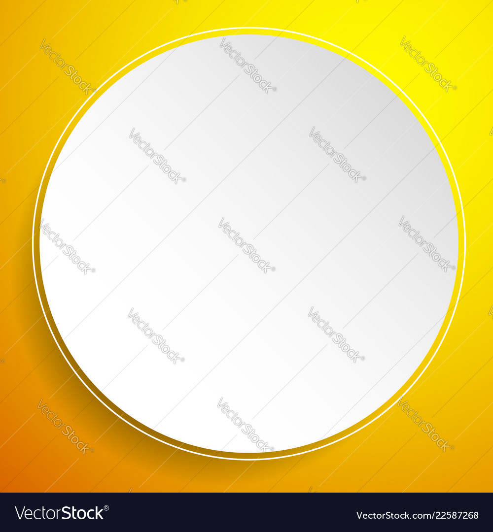 Badge button shape with blank space background vector image Badge button shape with blank space background