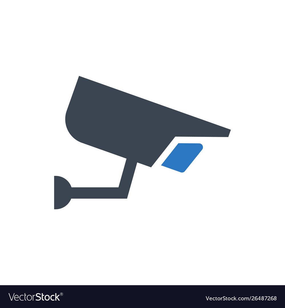 Security Camera Icon Royalty Free Vector Image