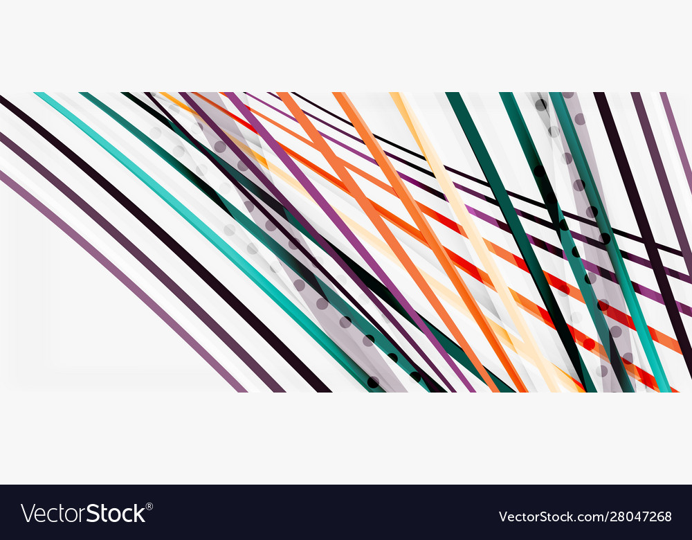 Trendy color stripes lines wave great design