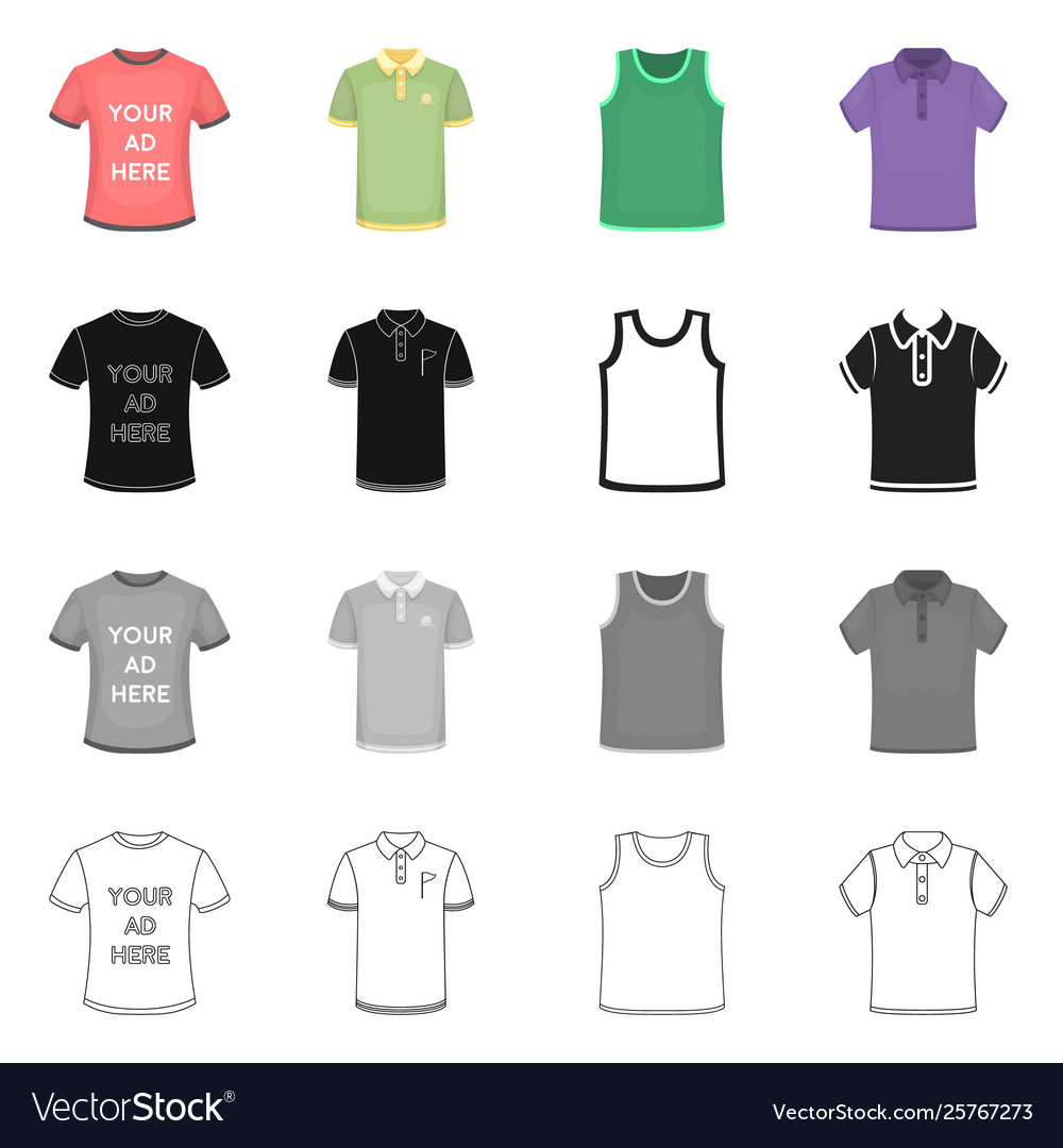 Clothes and wear sign Royalty Free Vector Image