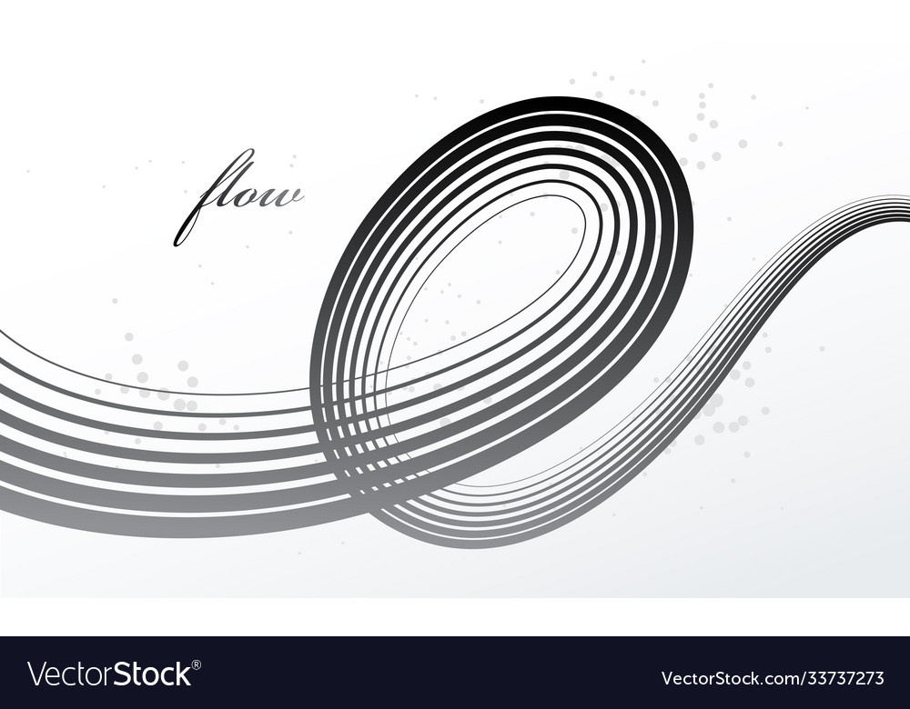 Grey 3d lines in motion dimensional abstract Vector Image Grey 3d lines in motion dimensional abstract