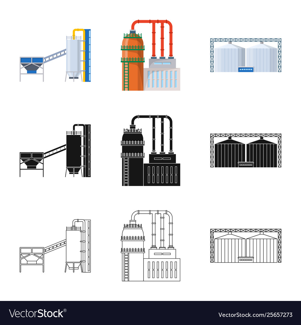 Isolated object production and structure logo
