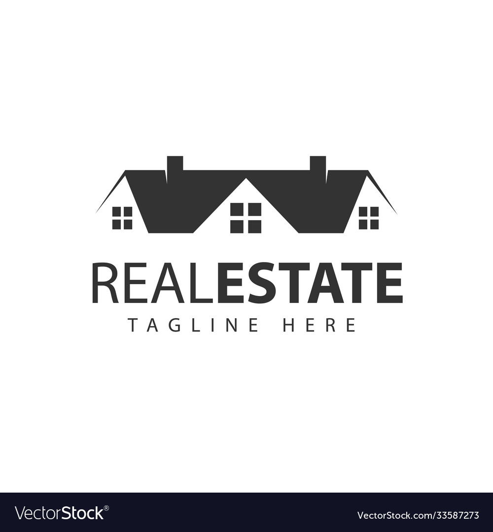 Immobilien Logo Vorlage Design vector image Immobilien Logo Vorlage Design