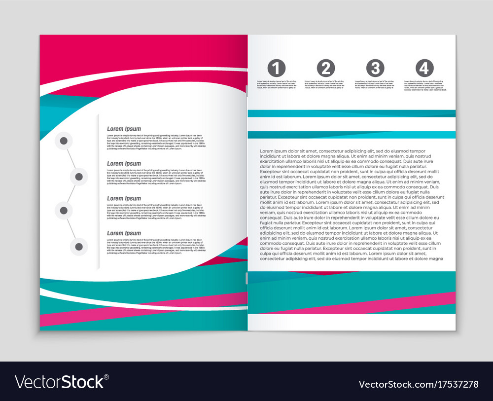 Abstract layout background set for art