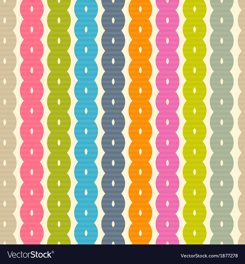 Abstract retro colorful seamless background