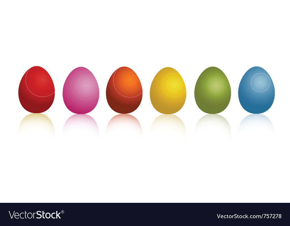 Bunte Ostereier