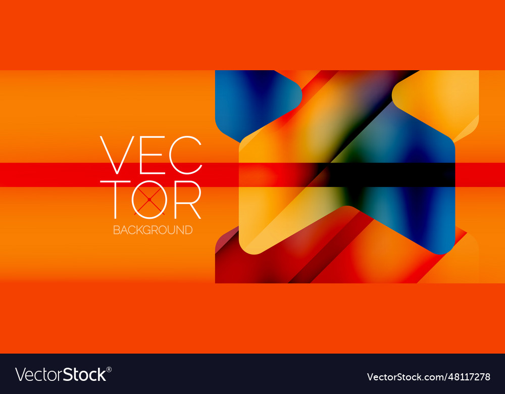 Fluid gradient arrow geometric minimal background Vector Image Fluid gradient arrow geometric minimal background