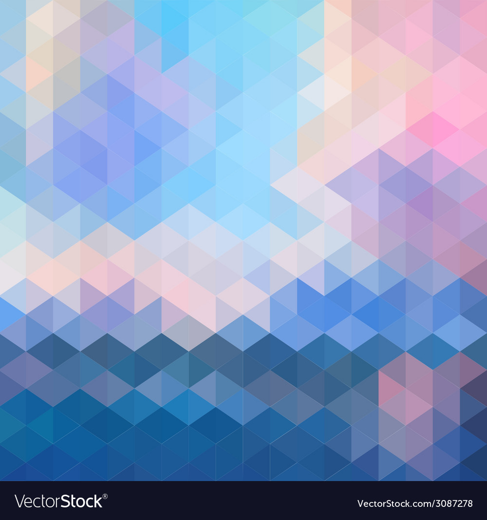 Geometric Triangle Pattern