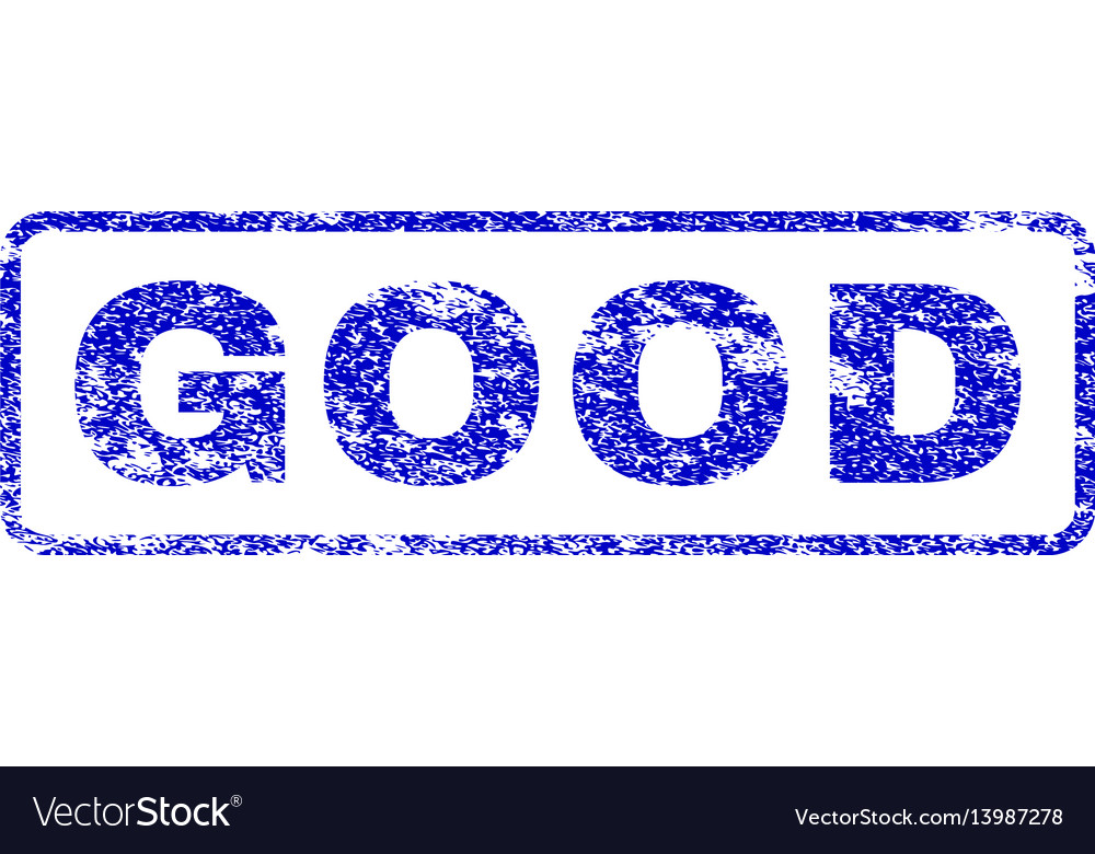 Good rubber stamp Royalty Free Vector Image - VectorStock