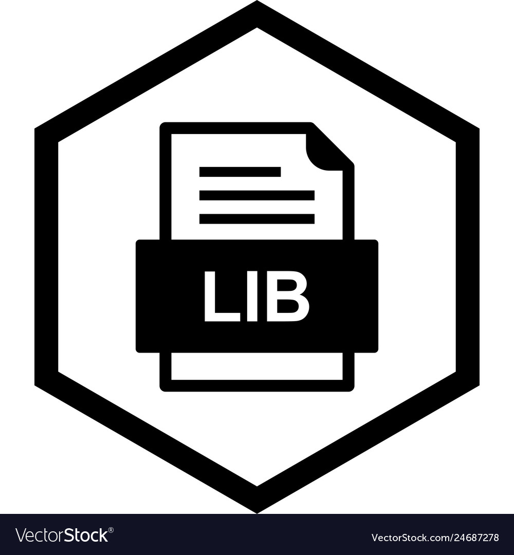 Lib file document icon