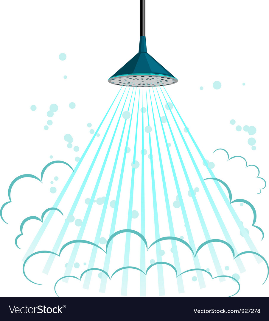 Shower Royalty Free Vector Image - VectorStock