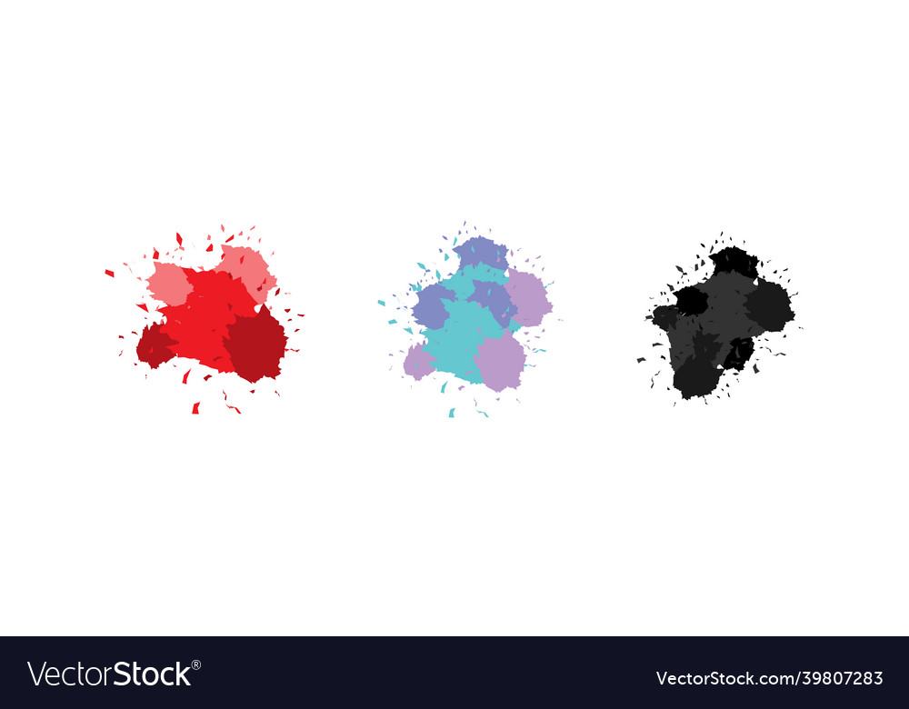 Abstract paint pattern for your design color